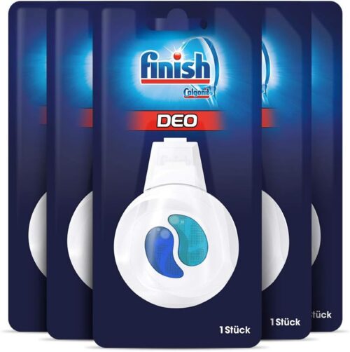 Finish Deodorante per lavastoviglie, 5 pacchetto (5 x 1 PZ)