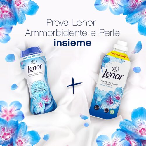 Lenor Profumatore Bucato Perle Profumate Lavatrice, Risveglio Primaverile, 570g, Intensificatore di Profumo, Maxi Formato, 100% Plastica Riciclata.. 2 Confezioni da 570g. Totale 1.140g (Copia) - immagine 2