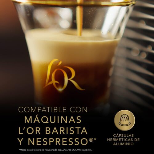 L'Or - Capsule Caffè Espresso Guatemala - 100 Capsule in Alluminio - Intensità 10 - Compatibili con Macchine Nespresso®* original - 10 Confezioni da 10 Capsule - immagine 2