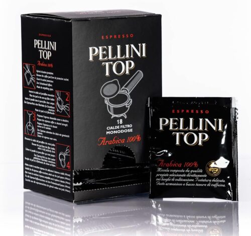 Pellini Caffè Top 100% Arabica, 108 Caffè in Calde Compostabili ESE dall'Aroma Intenso e Avvolgente e Tostatura Delicata, 6 Confezioni da 18 Cialde - immagine 3